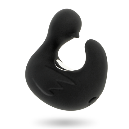 BLACK&SILVER - DEDAL DE PATO ESTIMULANTE DE SILICONE RECARREGÁVEL DUCKYMANIA - Sexshoptuga 