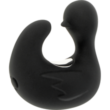 BLACK&SILVER - DEDAL DE PATO ESTIMULANTE DE SILICONE RECARREGÁVEL DUCKYMANIA - Sexshoptuga  Sexshoptuga 