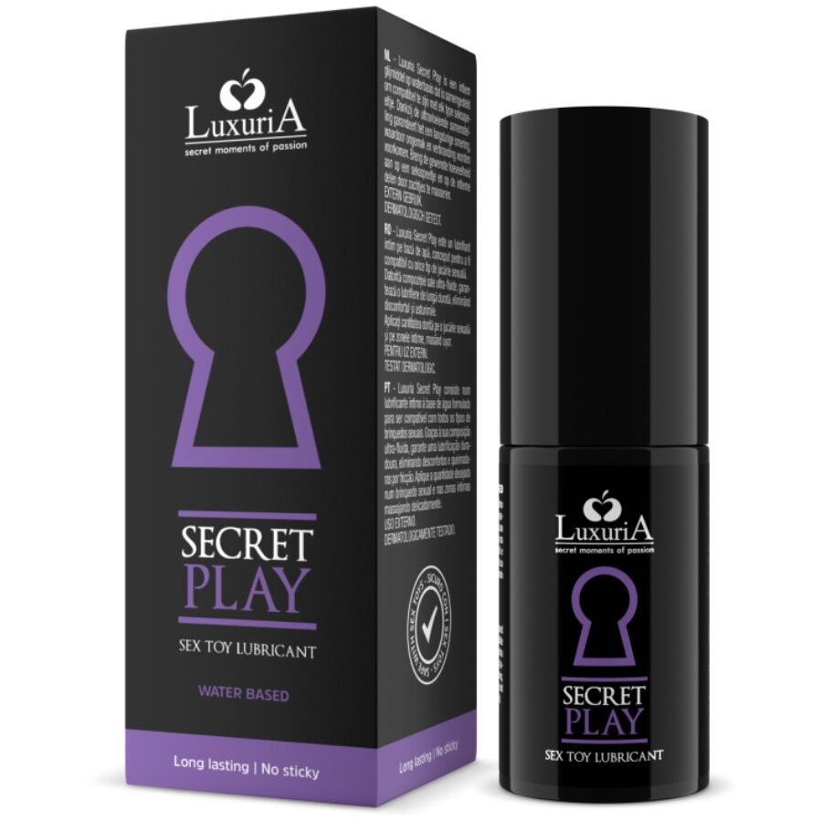 INTIMATELINE LUXURIA - SECRET PLAY SEX TOYS LUBRIFICANTE 30 ML - Sexshoptuga  Sexshoptuga 