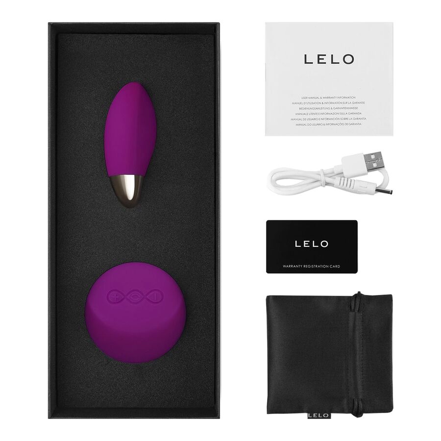 LELO - LYLA 2 INSIGNIA DESIGN EDITION DEEP ROSE MASSAGER OVO - Sexshoptuga 