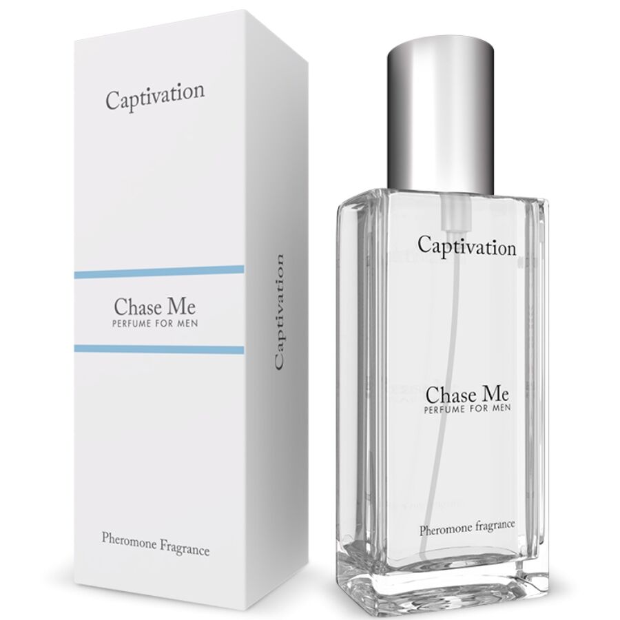 INTIMATELINE - CAPTIVAO CHASE ME PERFUME COM FEROMONAS PARA ELE 30 ML - Sexshoptuga  Sexshoptuga 