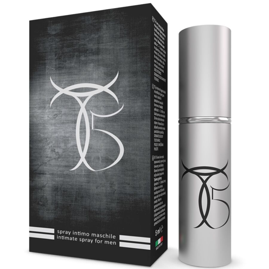 INTIMATELINE - SPRAY RETARDANTE T5 HOMEM 5 ML - Sexshoptuga 