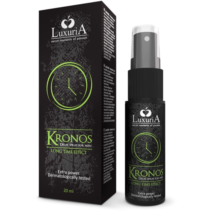 INTIMATELINE LUXURIA - KRONOS RETARDANT SPRAY EFEITO DESSENSIBILIZANTE 20 ML - Sexshoptuga 