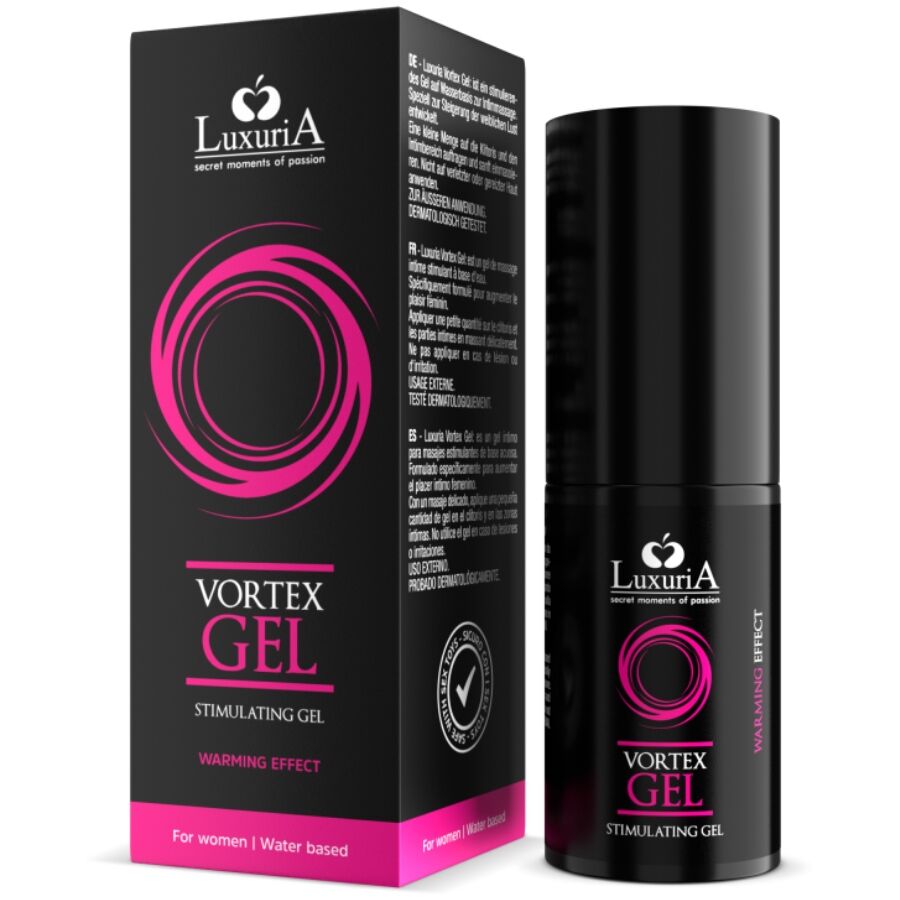 INTIMATELINE LUXURIA - VORTEX GEL EFEITO AQUECEDOR 30 ML - Sexshoptuga  Sexshoptuga 