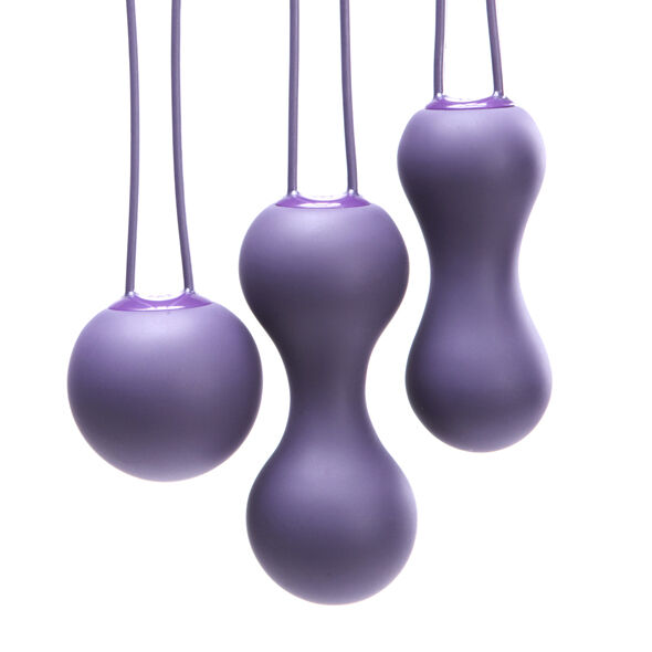 JE JOUE - BOLAS DE KEGEL AMI - ROXO - Sexshoptuga 