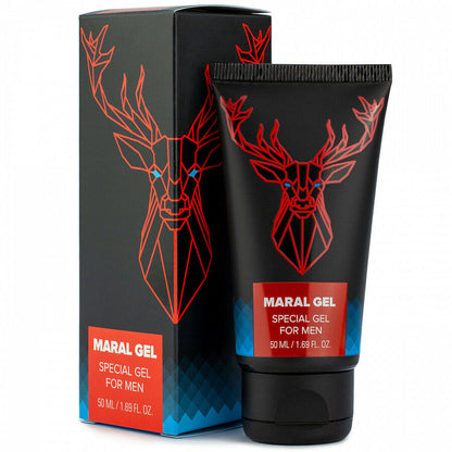 MARAL GEL - AUMENTO DO PÊNIS 50 ML - Sexshoptuga 