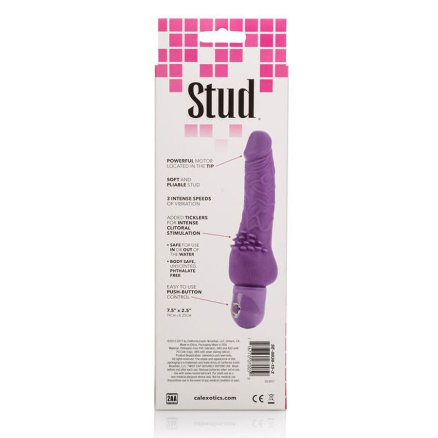 CALEXOTICS - VIBRADOR ROXO CLITERRÍFICO POWER STUD - Sexshoptuga 