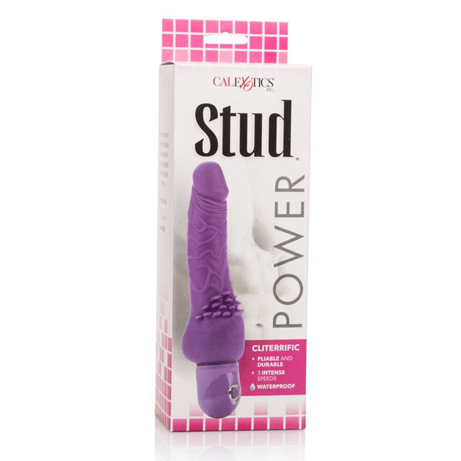 CALEXOTICS - VIBRADOR ROXO CLITERRÍFICO POWER STUD - Sexshoptuga 