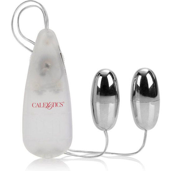 CALEXOTICS - BALAS VIBRATÓRIAS PRATA DUO - Sexshoptuga 