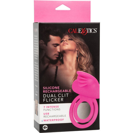 CALEXOTICS - DUAL CLIT FLICKER ENHANCER - Sexshoptuga  Sexshoptuga 