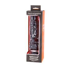 SEVEN CREATIONS - VIBRADOR RECARREGVEL PRETO 7V 18 CM MODELO 1 - Sexshoptuga  Sexshoptuga 