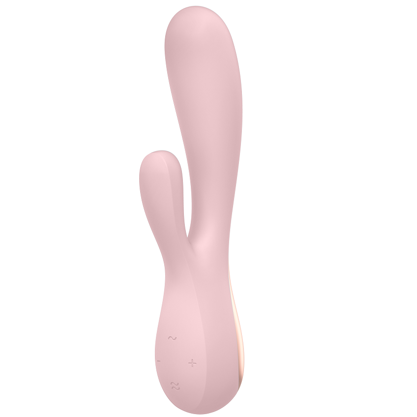 SATISFYER - MONO FLEX VERMELHO COM APLICATIVO - Sexshoptuga  Sexshoptuga 