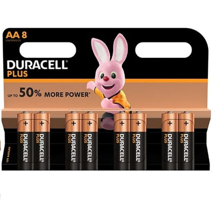 DURACELL - BATERIA PLUS POWER AA LR6 8UNIDADES - Sexshoptuga 