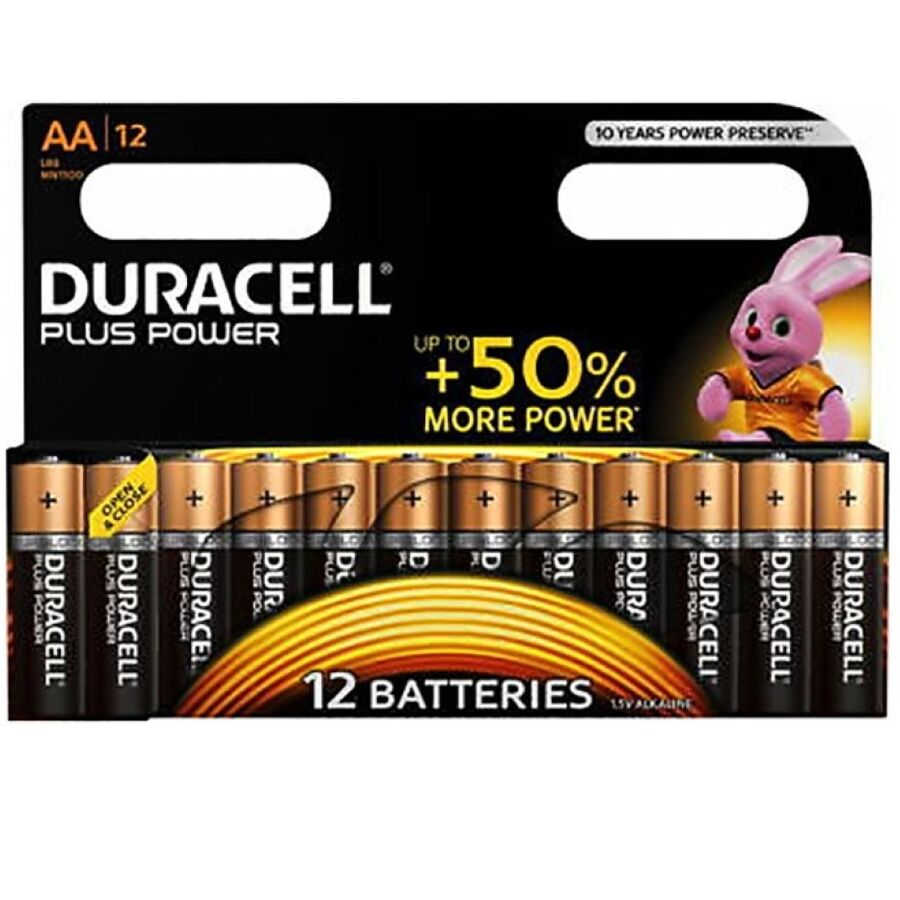 DURACELL - BATERIA PLUS POWER AA LR6 12UNIDADES - Sexshoptuga  Sexshoptuga 