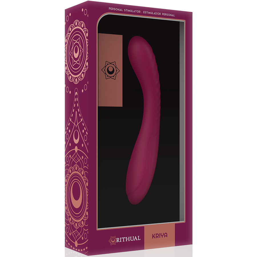 RITHUAL - ESTIMULADOR ORQUÍDEA RECARREGVEL G-POINT KRIYA - Sexshoptuga 