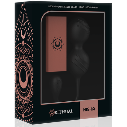 RITHUAL - NISHA BOLAS DE KEGEL VIBRATÓRIAS RECARREGVEIS ORQUÍDEA - Sexshoptuga 