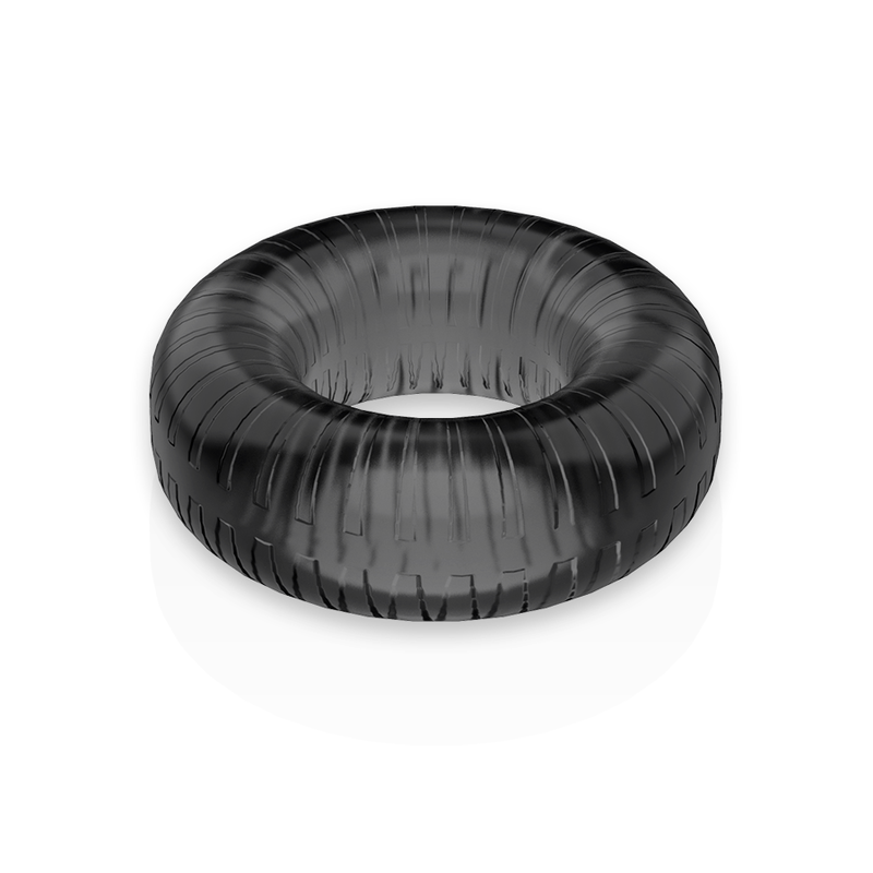 POWERING - ANEL PARA PÊNIS SUPER FLEXÍVEL E RESISTENTE 4,5CM PR07 PRETO - Sexshoptuga 