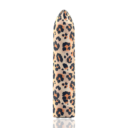 CUSTOM BULLETS - BALAS PERSONALIZADAS BALAS RECARREGÁVEIS LEOPARDO 10 INTENSIDADES - Sexshoptuga 