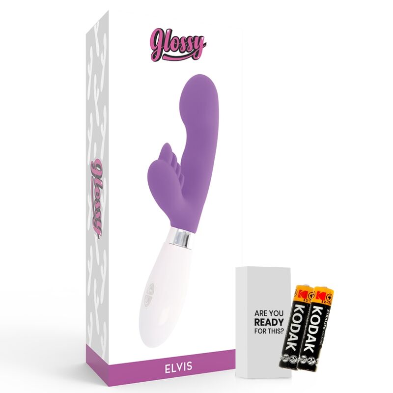 GLOSSY - COELHO ELVIS ROXO - Sexshoptuga 