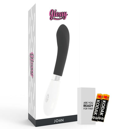 GLOSSY - VIBRADOR JOHN PRETO - Sexshoptuga 