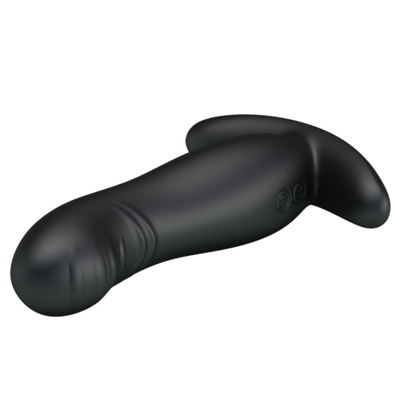 MR PLAY - MASSAGEADOR DE PRÓSTATA PRETO RECARREGVEL - Sexshoptuga  Sexshoptuga 