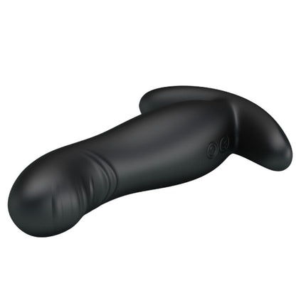 MR PLAY - MASSAGEADOR DE PRÓSTATA PRETO RECARREGVEL - Sexshoptuga 