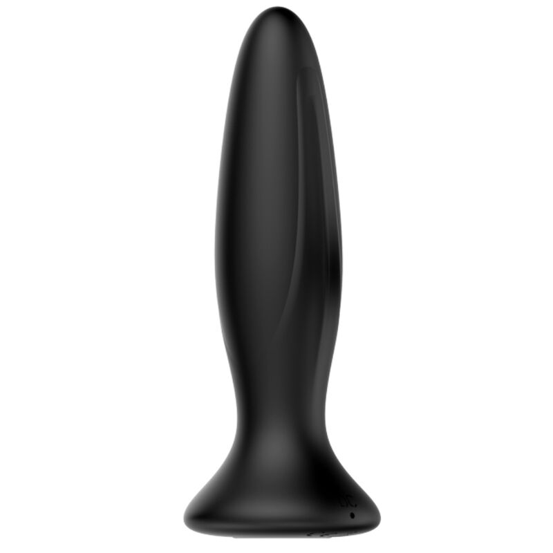 MR PLAY - PLUG ANAL VIBRADOR PRETO RECARREGVEL - Sexshoptuga 