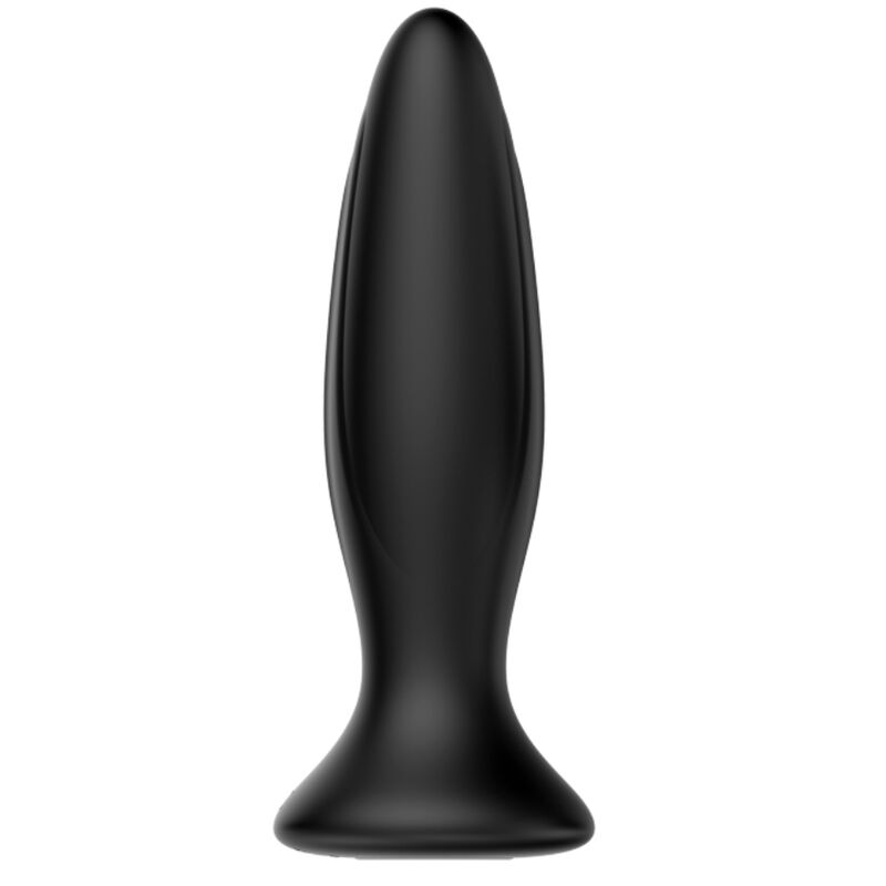 MR PLAY - PLUG ANAL VIBRADOR PRETO RECARREGVEL - Sexshoptuga  Sexshoptuga 