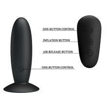 MR PLAY - PLUG ANAL COM CONTROLE REMOTO VIBRAO PRETO - Sexshoptuga  Sexshoptuga 