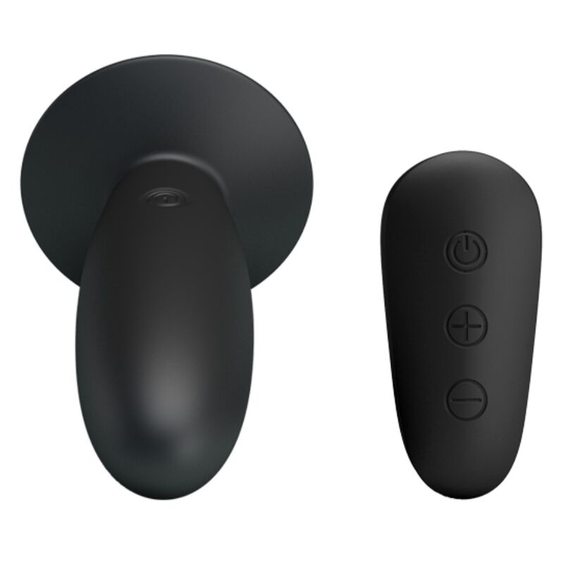 MR PLAY - PLUG ANAL COM CONTROLE REMOTO VIBRAO PRETO - Sexshoptuga  Sexshoptuga 