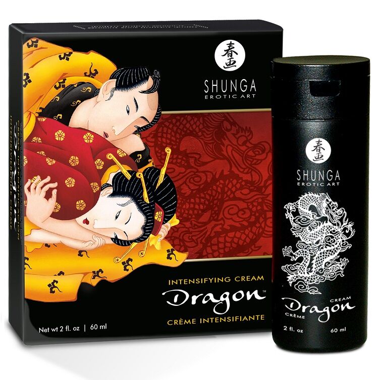 SHUNGA - CREME AUMENTADOR DE EREÇÃO DE DRAGÃO - Sexshoptuga Sexshoptuga 