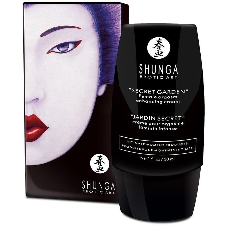 SHUNGA - CREME DE ORGASMO FEMININO INTENSO JARDIM SECRETO - Sexshoptuga Sexshoptuga 