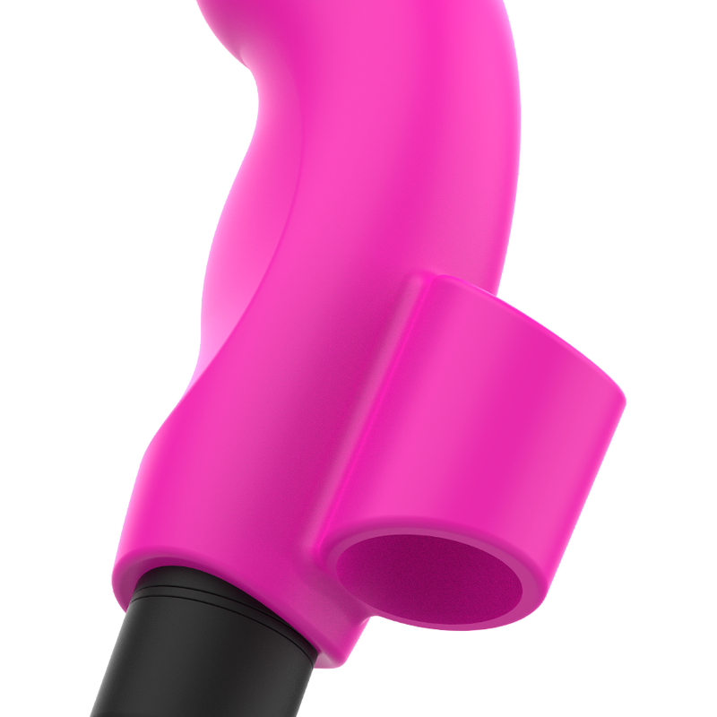 OHMAMA - VIBRADOR DEDAL ROSA NEON EDIO DE NATAL - Sexshoptuga  Sexshoptuga 