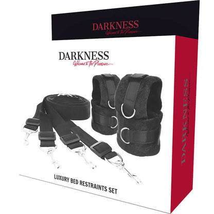 DARKNESS - CONJUNTO DE LAOS DE CAMA - Sexshoptuga 