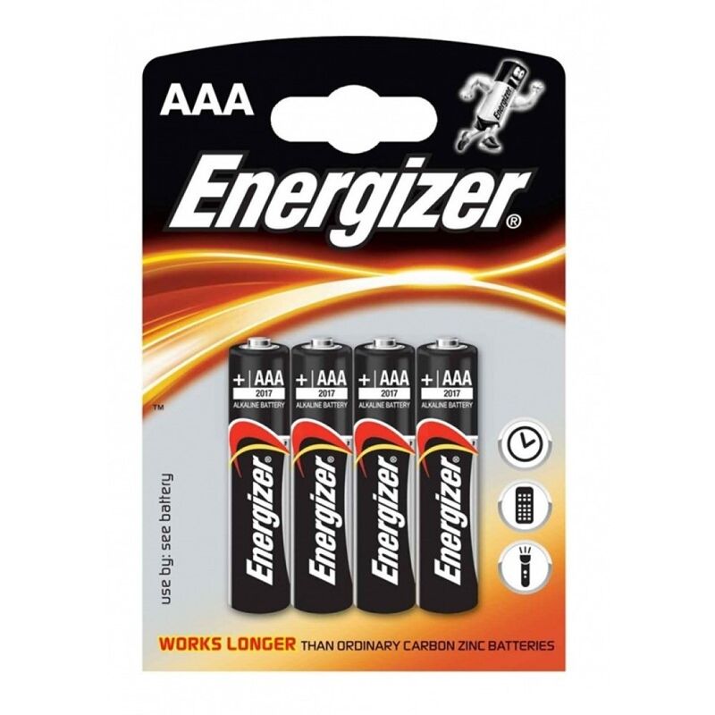 ENERGIZER - BATERIA ALCALINA AAA LR03 *4 - Sexshoptuga  Sexshoptuga 