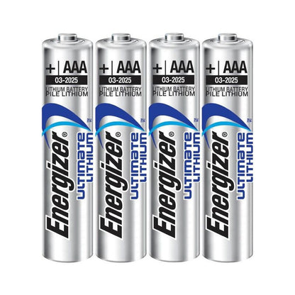 ENERGIZER - ULTIMATE LÍTIO AAA L92 LR03 1,5V *4 - Sexshoptuga 