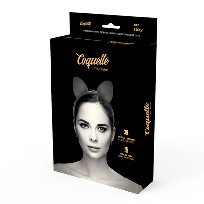 COQUETTE CHIC DESIRE - FAIXA COM ORELHAS DE GATO - Sexshoptuga 