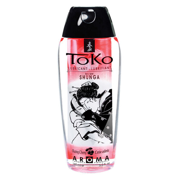 SHUNGA - TOKO BURNING CEREJA LUBRIFICANTE AROMA - Sexshoptuga 