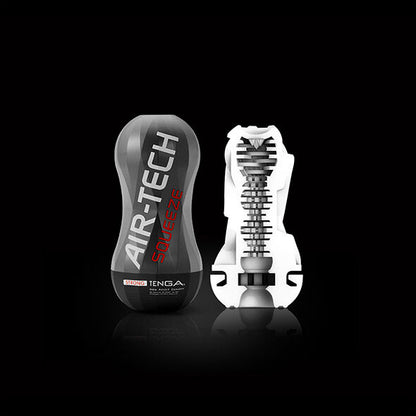 TENGA - MASTURBADOR AIR-TECH SQUEEZE FORTE - Sexshoptuga 