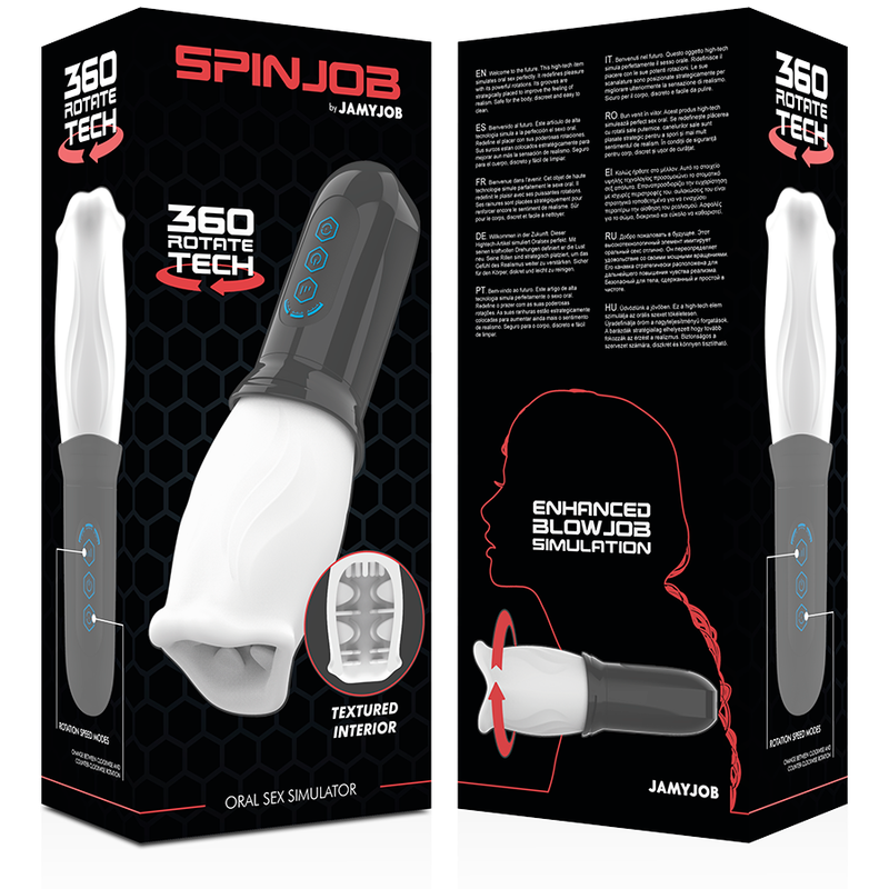 JAMYJOB - ESTIMULADOR DE SEXO ORAL SPINJOB - Sexshoptuga 