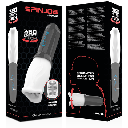 JAMYJOB - ESTIMULADOR DE SEXO ORAL SPINJOB - Sexshoptuga 