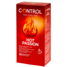 CONTROL - EFEITO AQUECIMENTO PAIXÃO QUENTE 10 UNIDADES - Sexshoptuga 