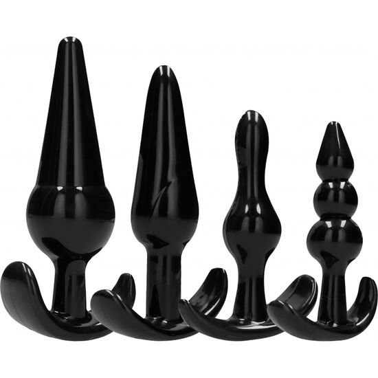 ADDICTED TOYS - CONJUNTO 4 PLUGS ANAIS - Sexshoptuga  Sexshoptuga 