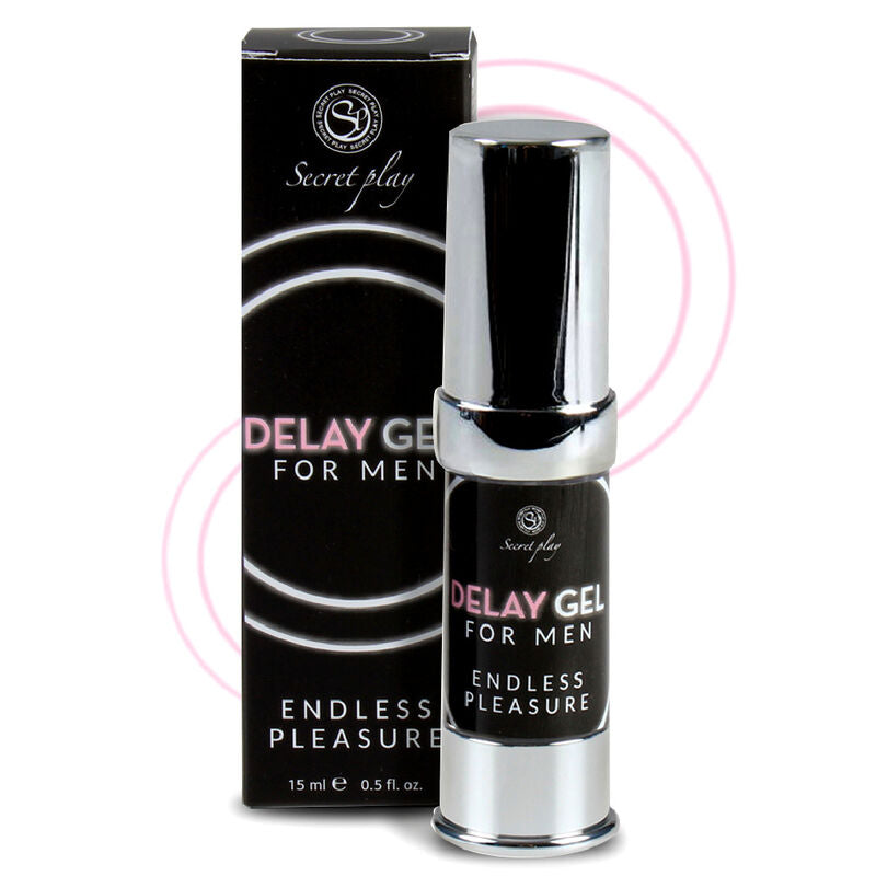 SECRETPLAY - GEL RETARDADOR  PARA HOMENS ENDLESS PLEASURE 15 ML - Sexshoptuga  Sexshoptuga 