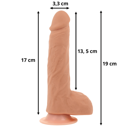 OHMAMA - DILDO PARA CIMA E PARA BAIXO COM FUNO DE CALOR E CONTROLE REMOTO - Sexshoptuga 