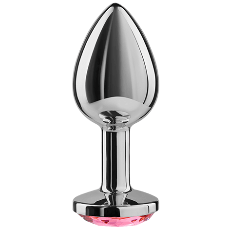 SECRETPLAY - PLUG ANAL ALUMÍNIO FÚCSIA 7 CM - Sexshoptuga 