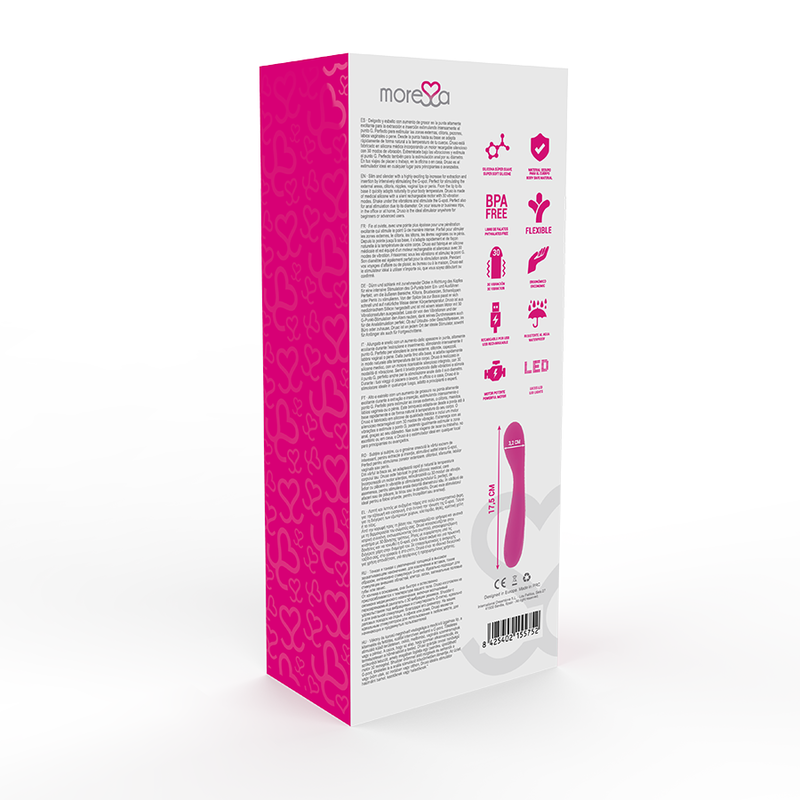 MORESSA - DRUSO PREMIUM SILICONE RECARREGVEL - Sexshoptuga  Sexshoptuga 