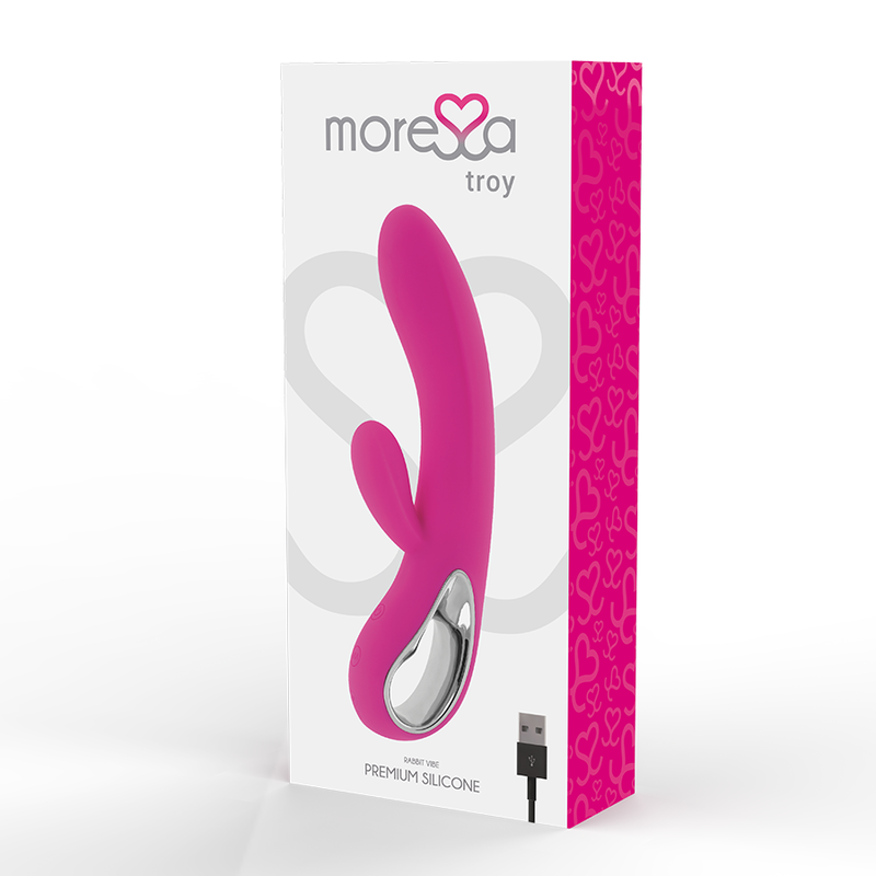 MORESSA - TROY PREMIUM SILICONE RECARREGVEL - Sexshoptuga 