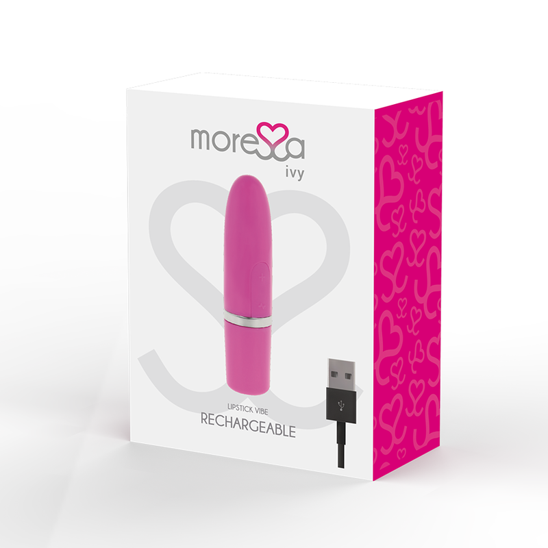 MORESSA - IVY VIBRADOR ESTIMULADOR VIAGEM ROSA - Sexshoptuga 