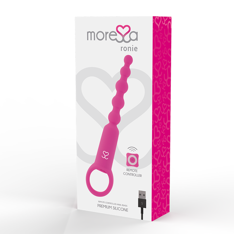 MORESSA - RONIE CONTROLE REMOTO PRAZER ANAL ROSA - Sexshoptuga  Sexshoptuga 